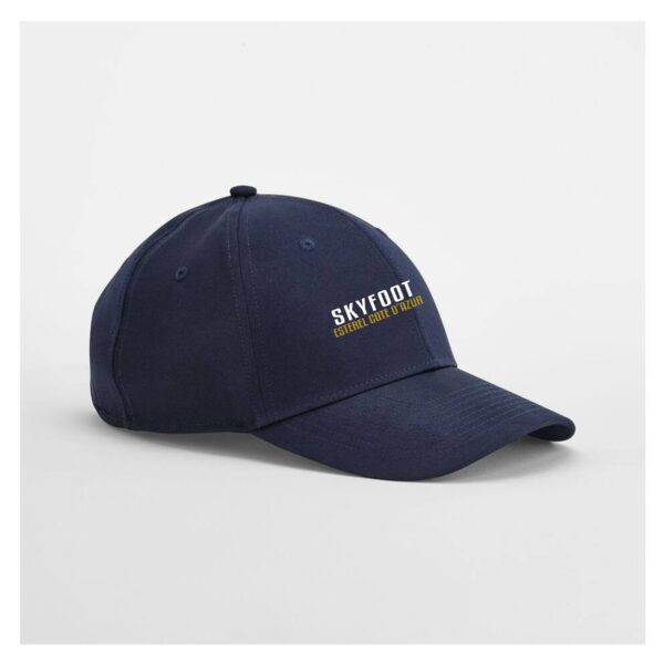 Casquette 6 panneaux - Skyfoot Estérel Côte d'Azur - Navy - BF018