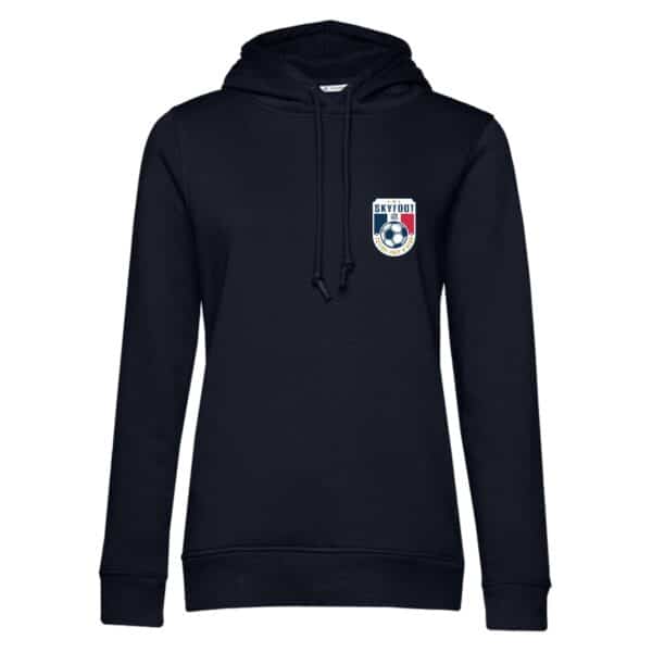 SWEAT A CAPUCHE (femme) – Skyfoot Estérel Côte d'Azur - Navy - BCW34B