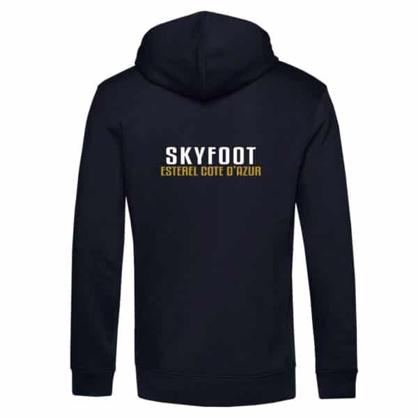 SWEAT A CAPUCHE (homme) - Skyfoot Estérel Côte d'Azur - Navy - BCU33B – Image 2