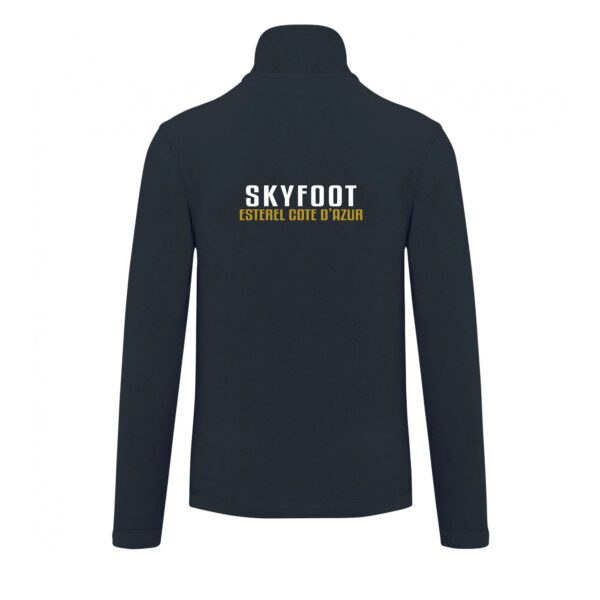 Veste micropolaire zippée (femme) – Skyfoot Estérel Côte d'Azur - Navy – K907 – Image 2