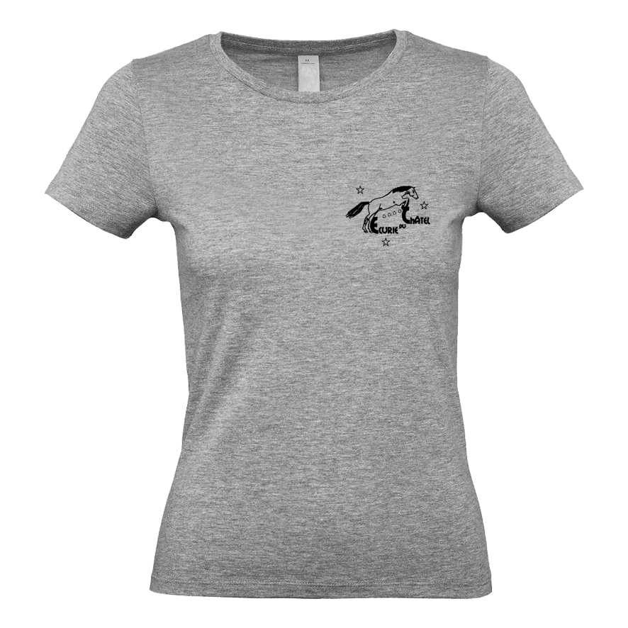 T-SHIRT (femme) - Ecurie du Châtel - BC04T – Image 4