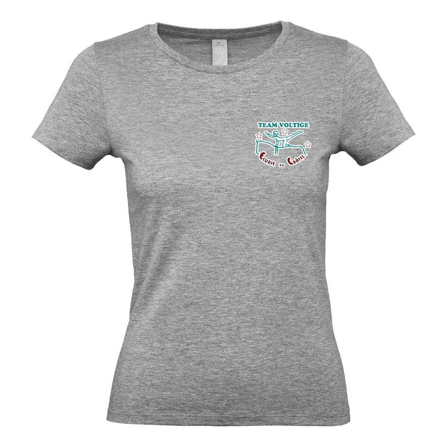 T-SHIRT (femme) - Ecurie du Châtel - BC04T – Image 6