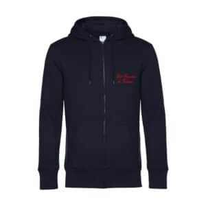 SWEAT ZIPPÉ (enfant) - Les Ecuries de Talives - Navy - K455