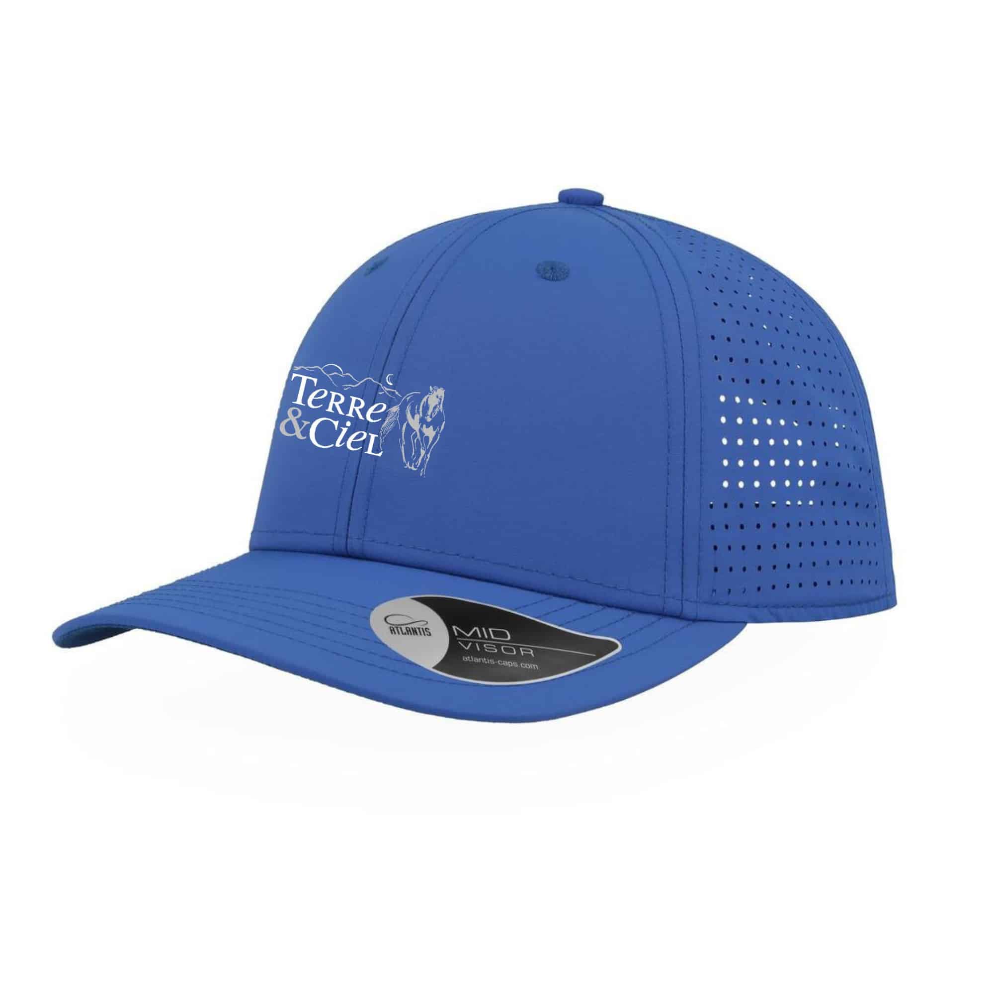Casquette ventilée - Terre et Ciel - Bleu roi - AT182