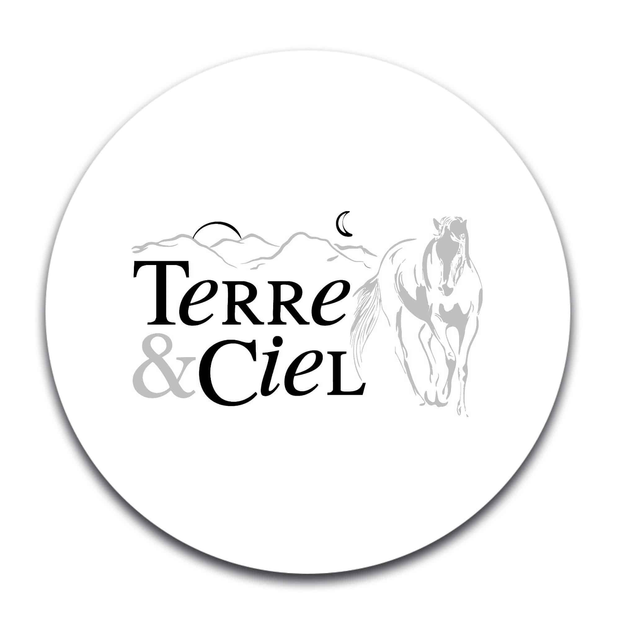 STICKER ROND - Terre et Ciel - STI001
