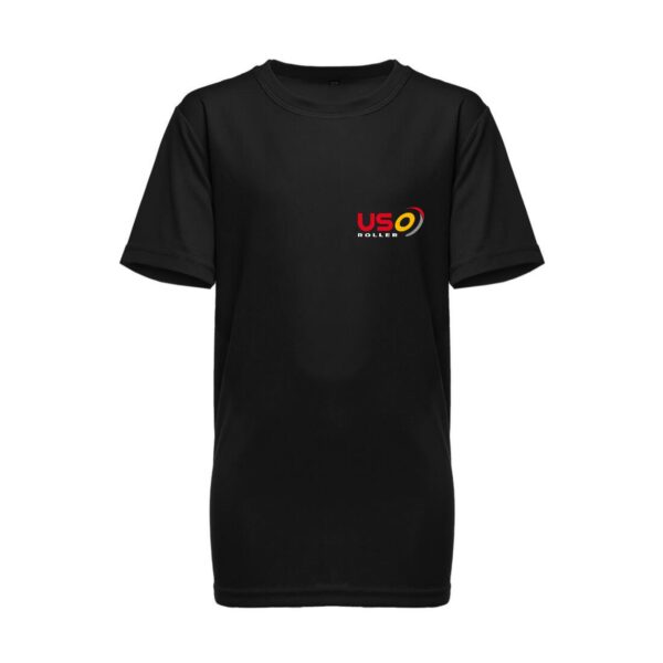 T-Shirt respirant (enfant) - USO ROLLER A.C.R.O - Noir - PK142