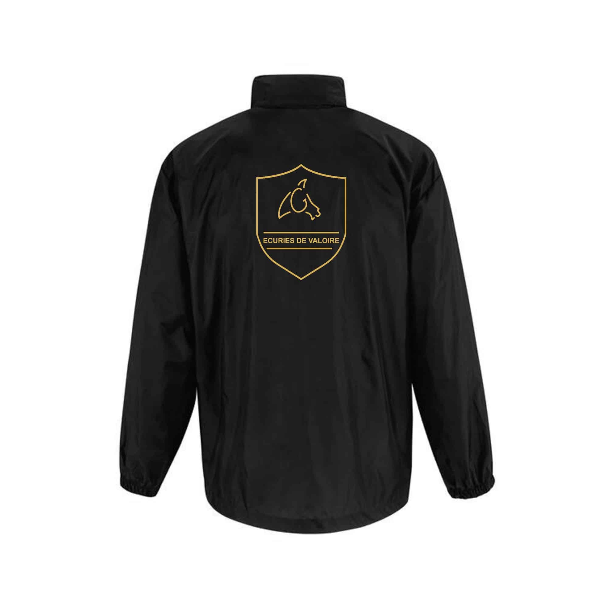 COUPE-VENT (enfant) - Les écuries de valoire - Noir - BC631 – Image 2