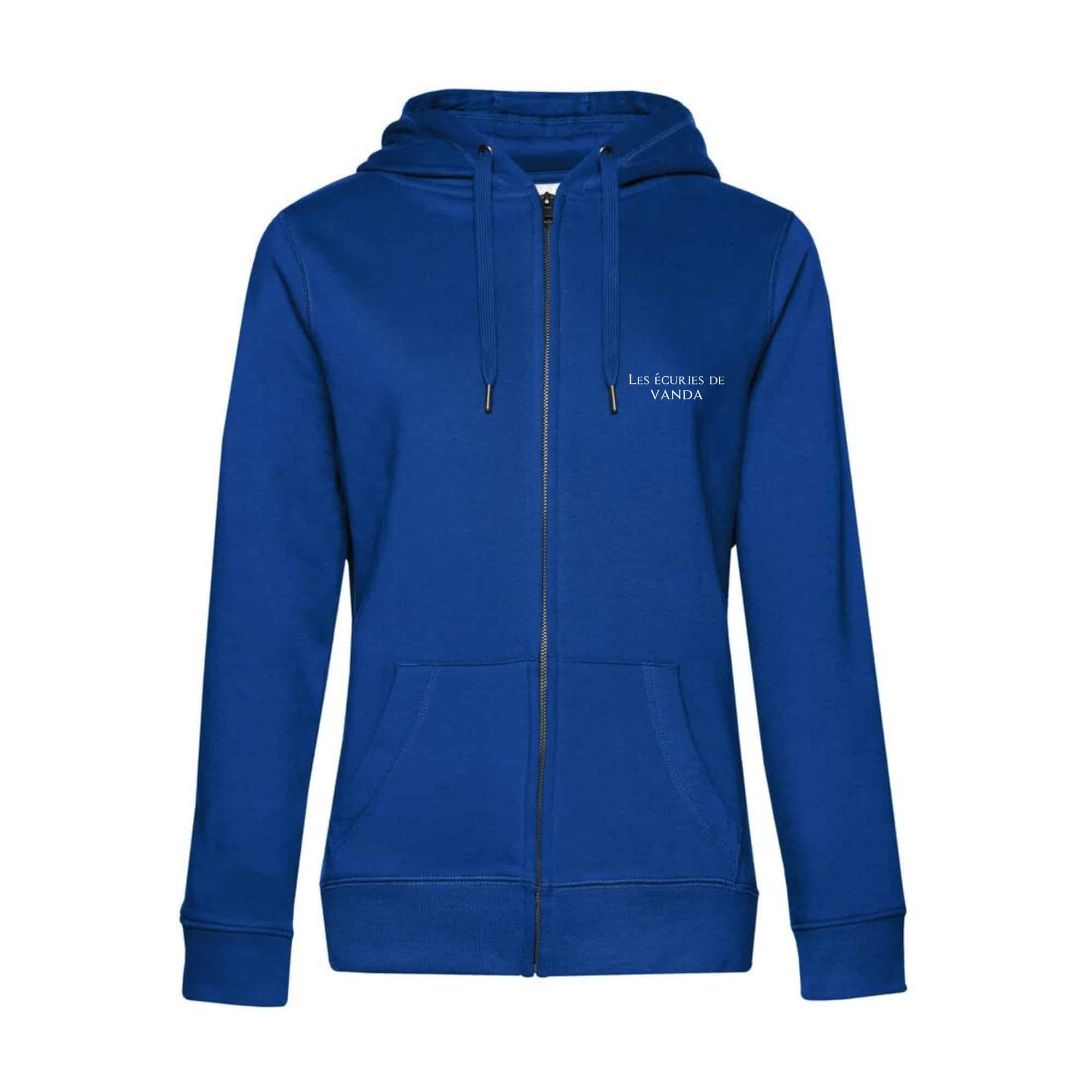 SWEAT ZIPPÉ (femme) - Les ecuries de Vanda - BCW03Q – Image 4