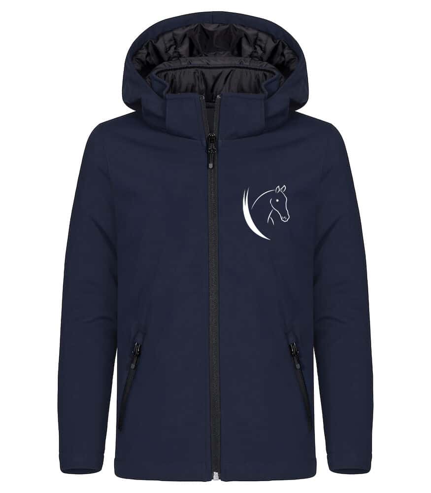 Softshell "PADDED" (enfant) - Club Hippique de Menneville - Navy - 020906