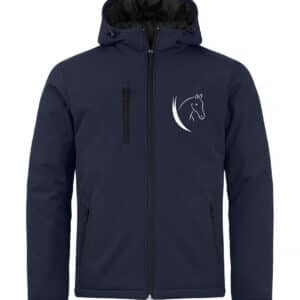 Softshell "PADDED" (homme) - Club Hippique de Menneville - Navy - 020952