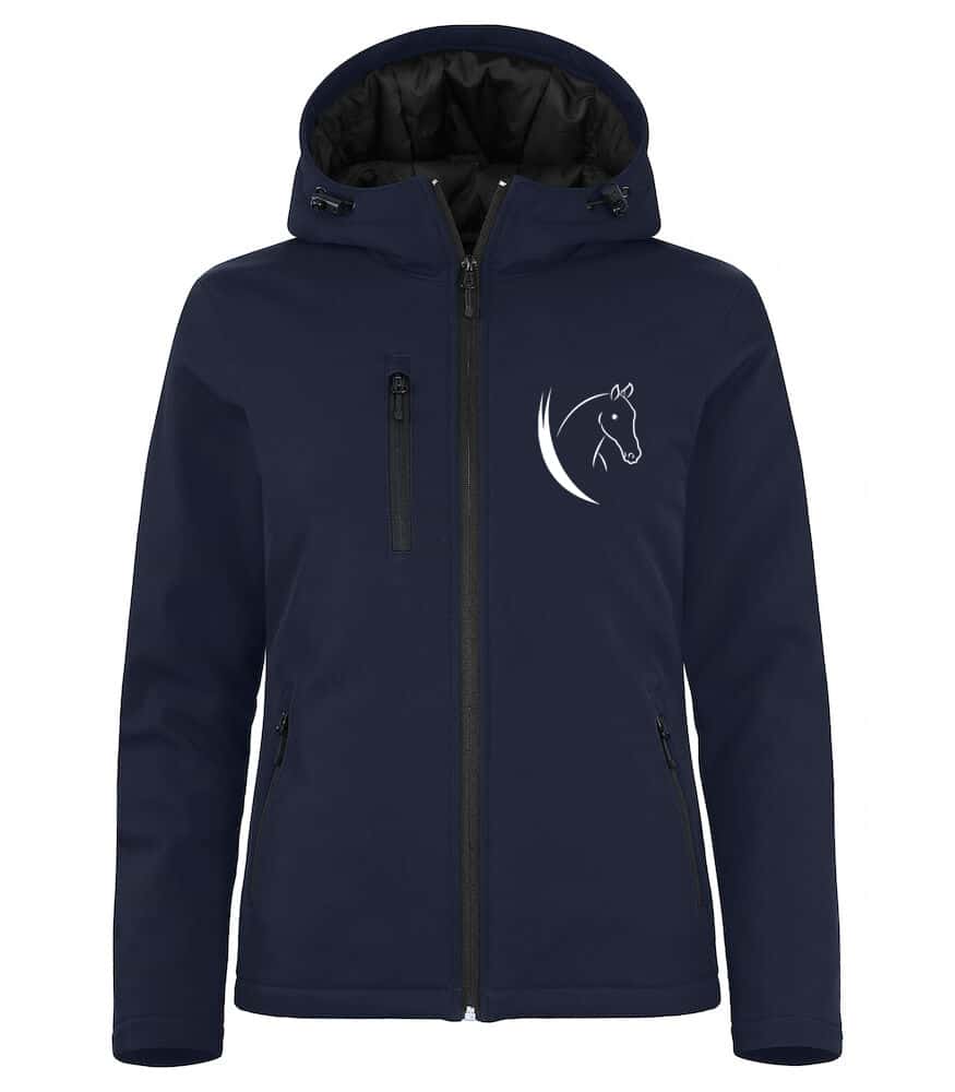 Softshell "PADDED'' (femme) - Club Hippique de Menneville - Navy - 020953
