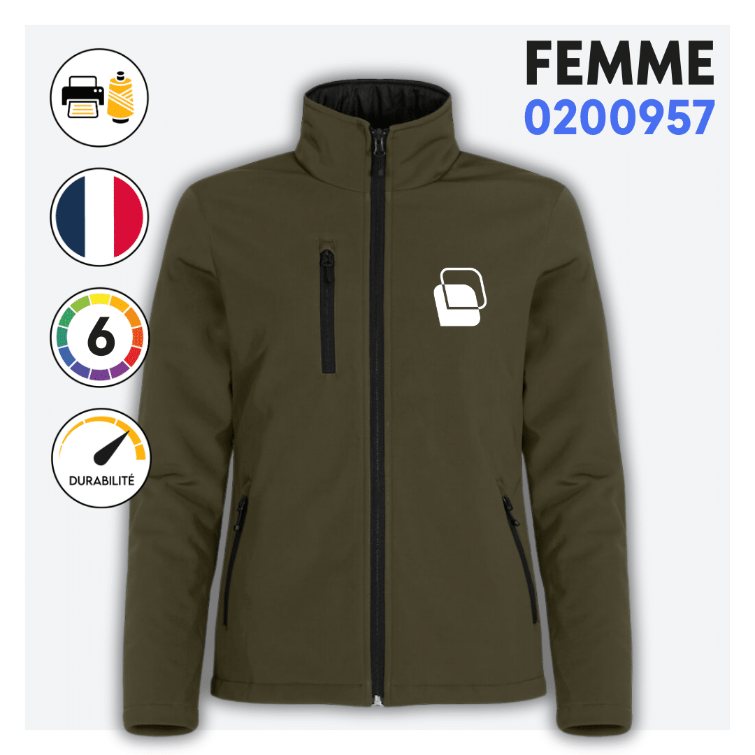 Softshell sans capuche "PADDED'' (femme) - 0200957