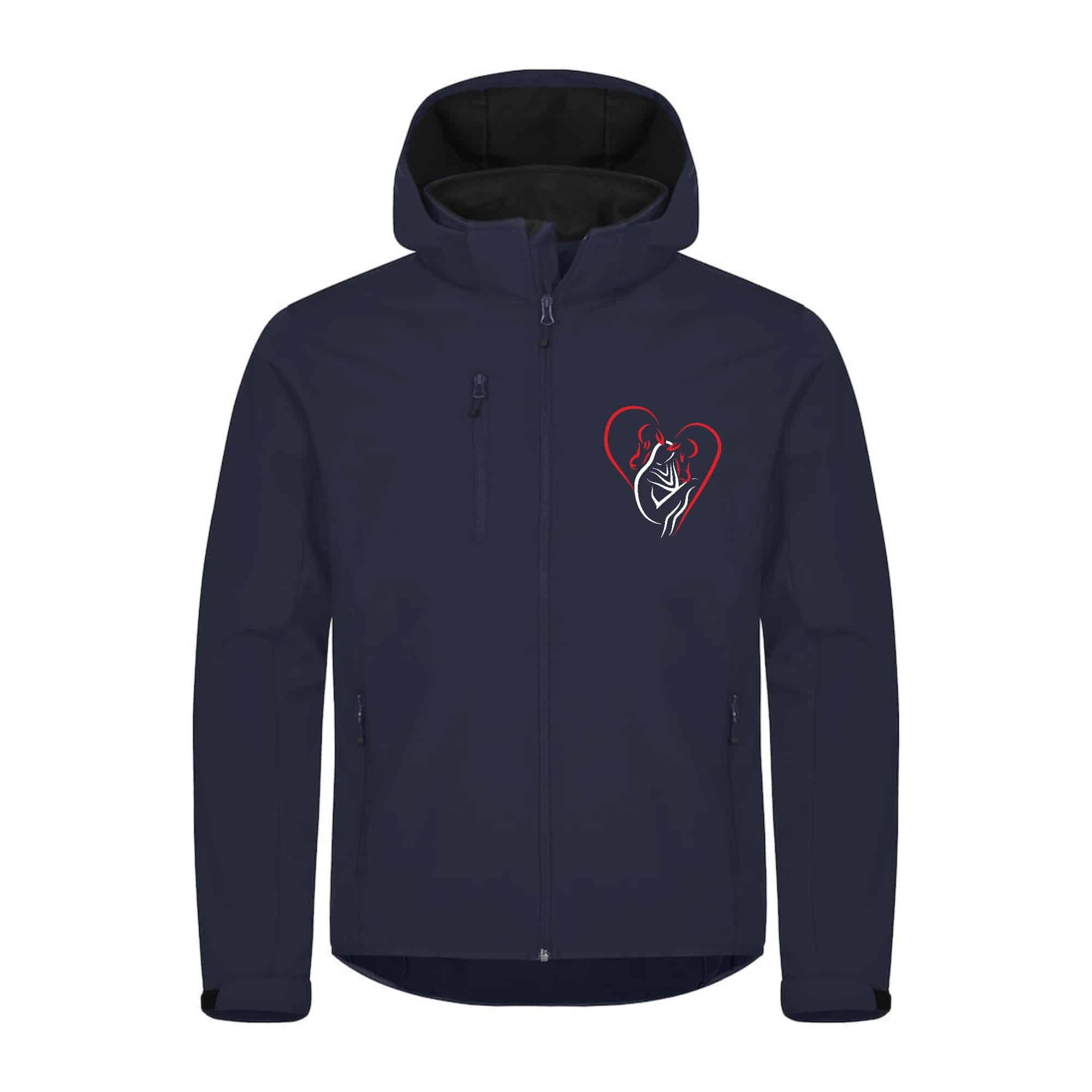 SOFTSHELL "Classic" (enfant) - Cavaliers des 2 coeurs - Navy - 0200909