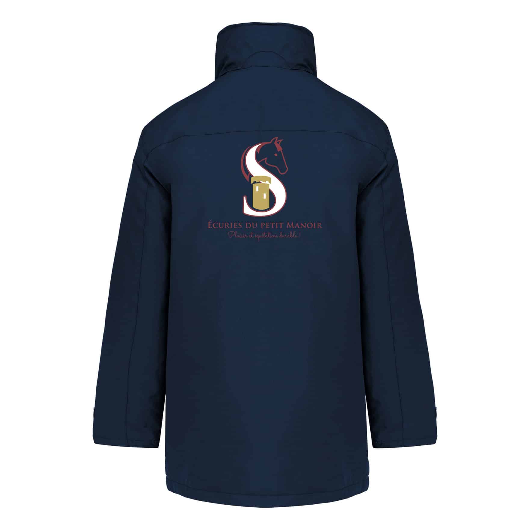 PARKA (enfant) - LES ECURIES DU PETIT MANOIR - Navy - K696 – Image 3