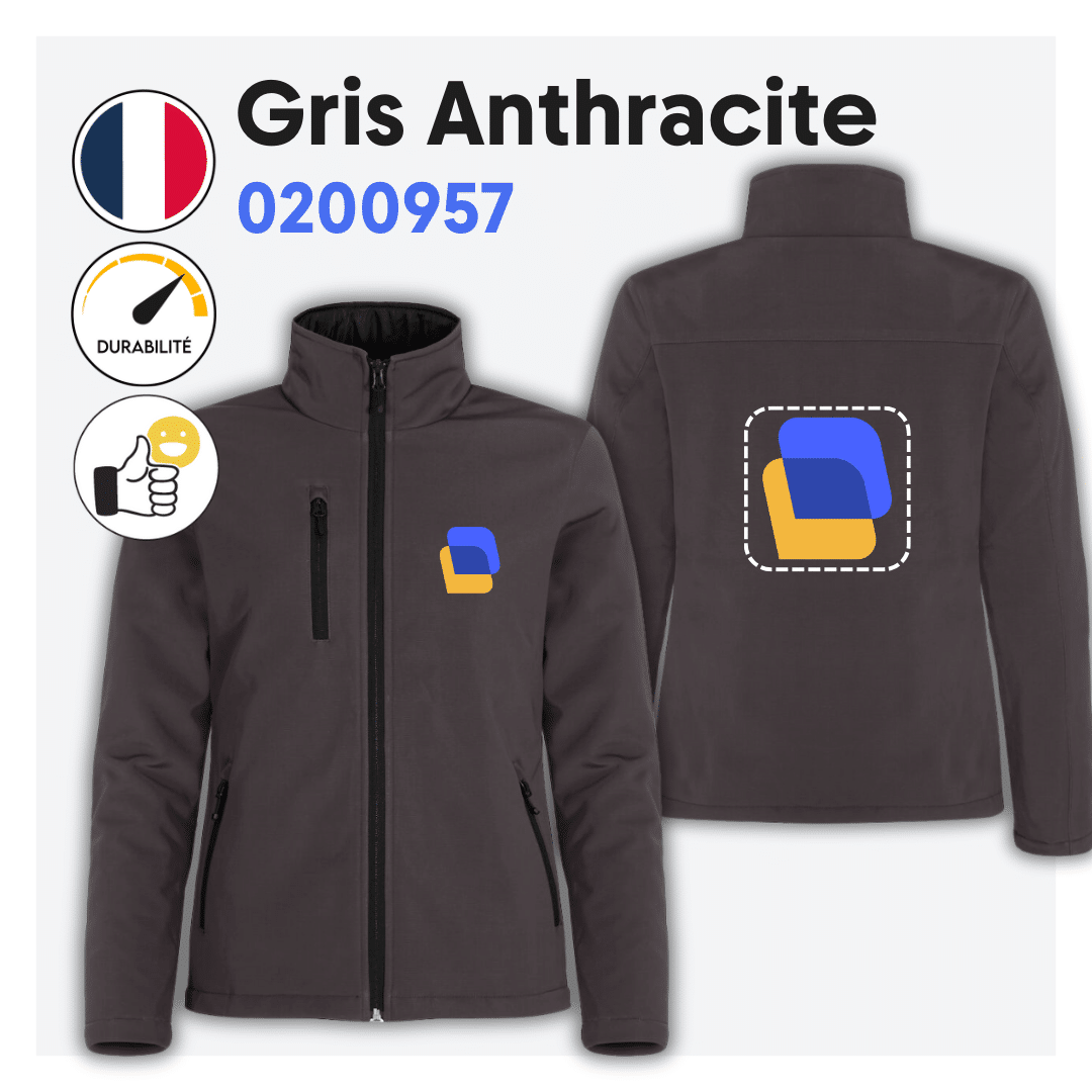 Softshell sans capuche "PADDED'' (femme) - 0200957 – Image 4