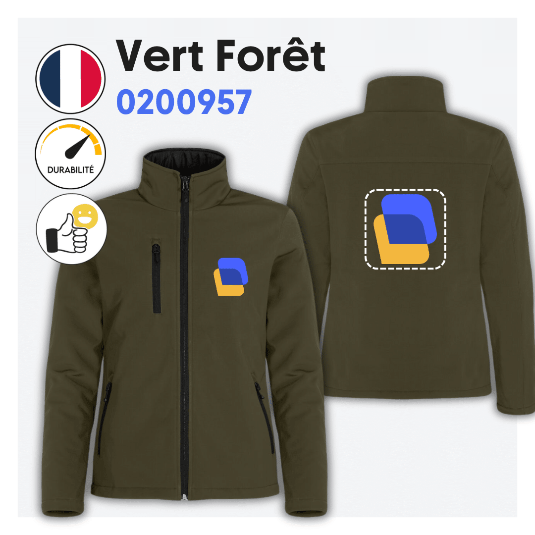 Softshell sans capuche "PADDED'' (femme) - 0200957 – Image 7