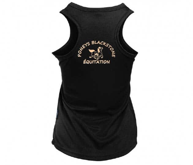 DEBARDEUR RESPIRANT (femme) - poneys blackstone équitation - Noir - PK144 – Image 2