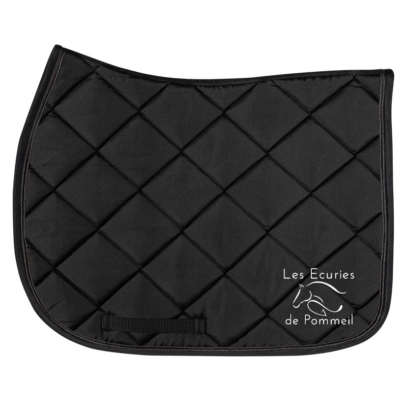 TAPIS PADDOCK SPORT PREM'S - Les écuries de pommeil - Noir - 20474