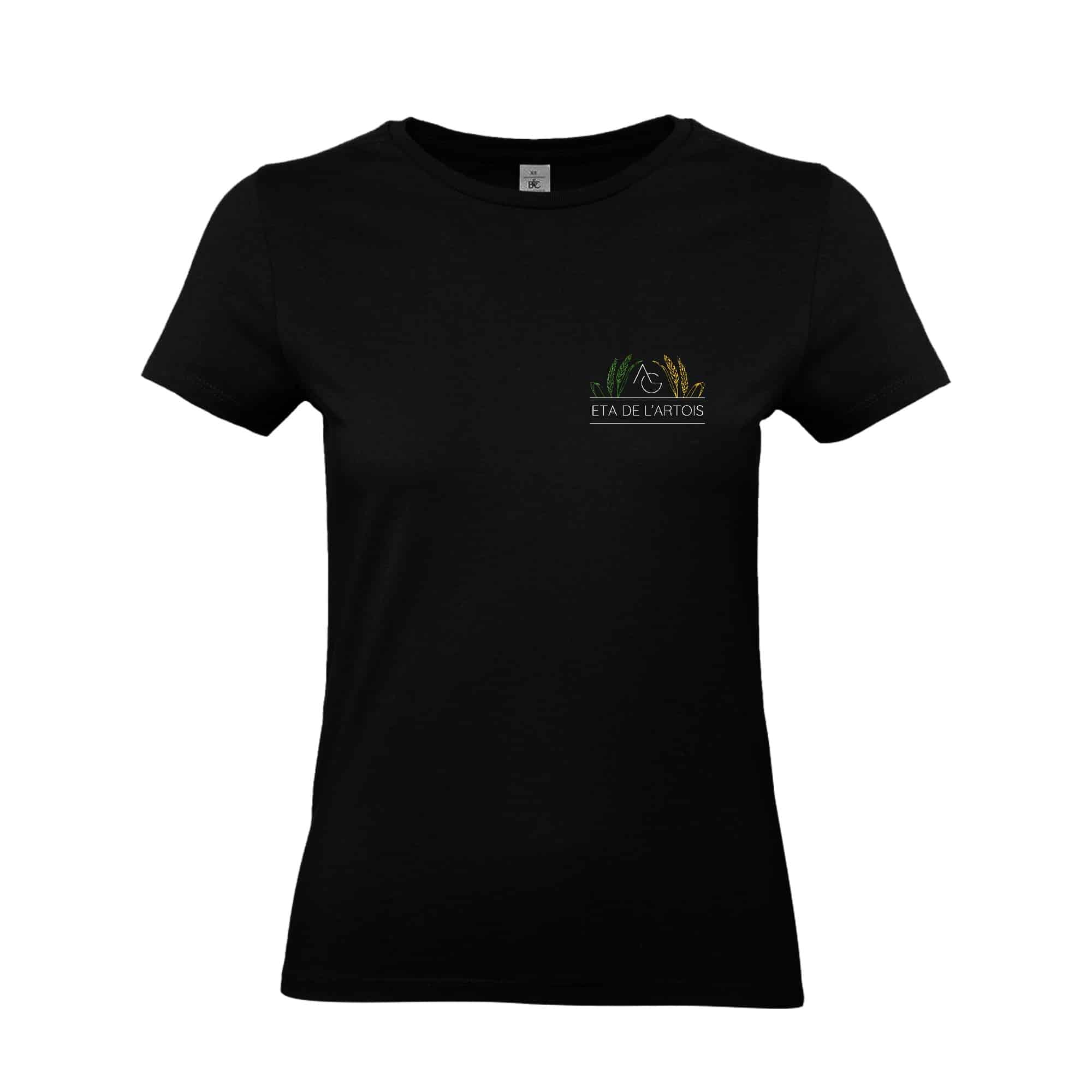 T-SHIRT (femme) - ETA DE L'ARTOIS - Noir - BC04T