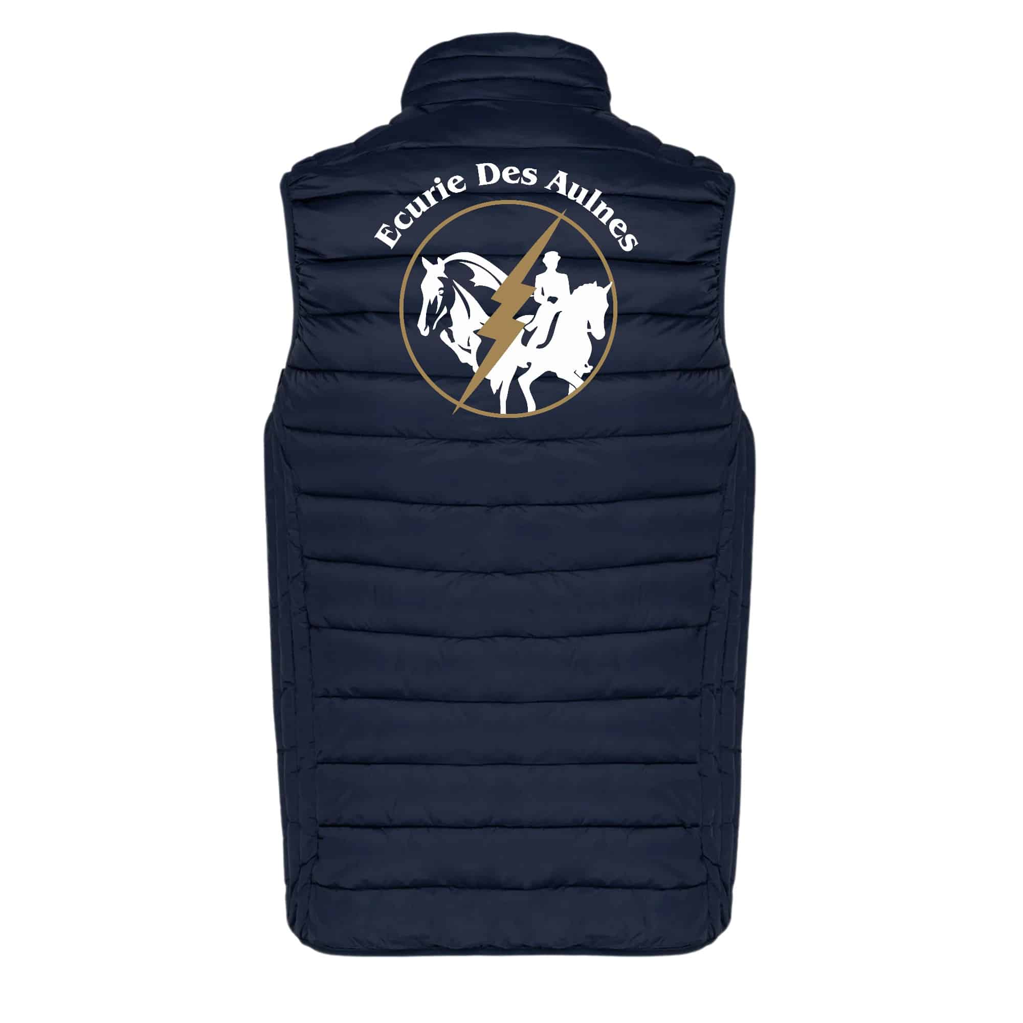 DOUDOUNE SANS MANCHES (enfant) - Ecurie Des Aulnes - Navy - K6115 – Image 3