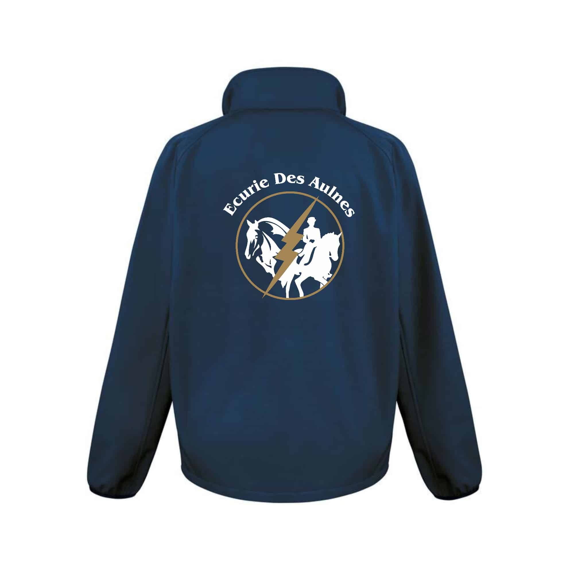 SOFTSHELL ECO (homme) – Ecurie Des Aulnes - Navy - RS231 – Image 3