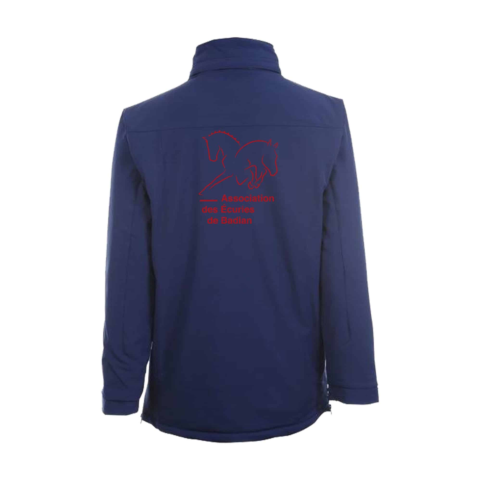 PARKA (unisexe) - Association des écuries de Badian - Navy - PK543 – Image 4