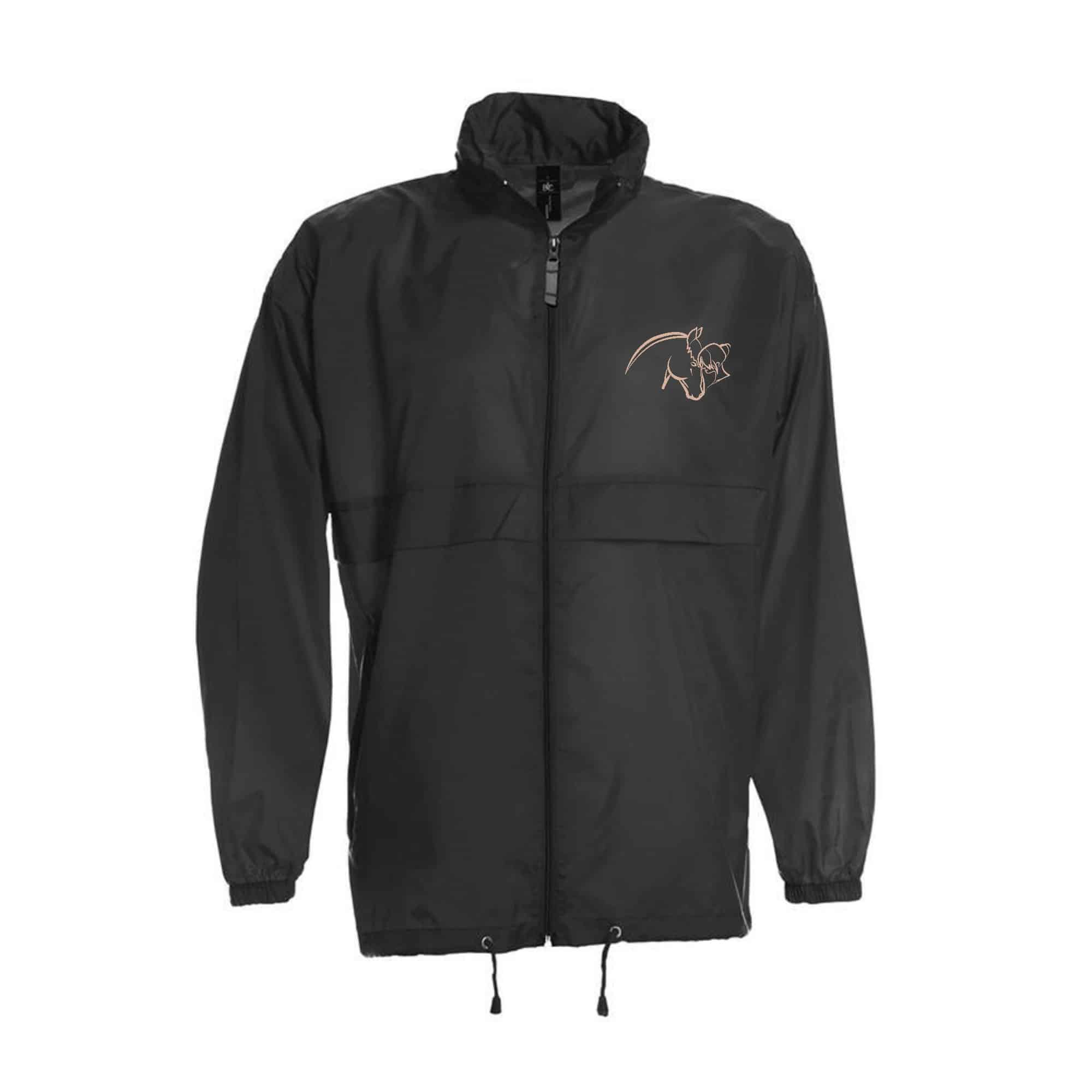 COUPE-VENT (unisexe) - Ecurie des Calys - Noir - BC630