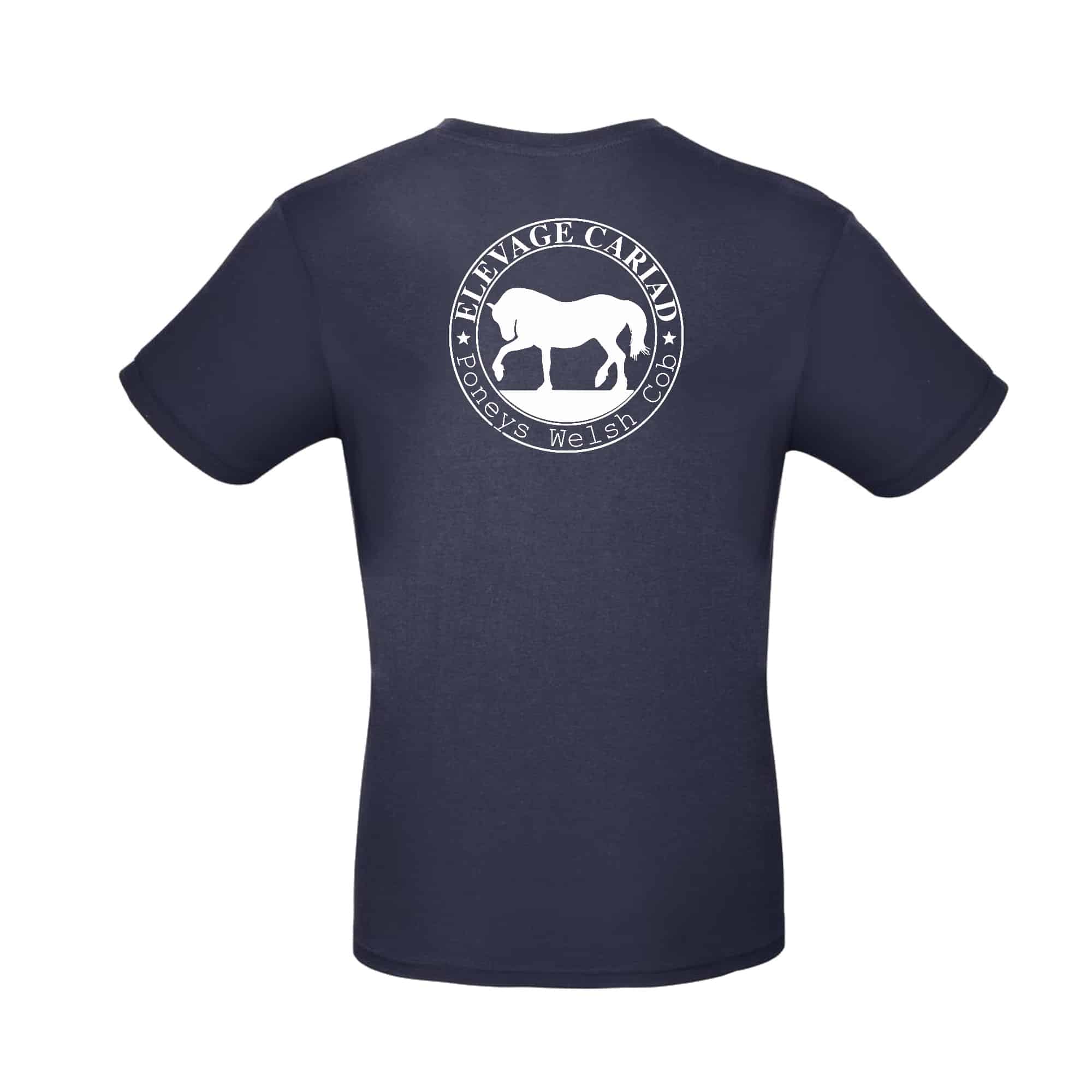 T-SHIRT (enfant) - Élevage CARIAD - Navy - BC03TK – Image 3