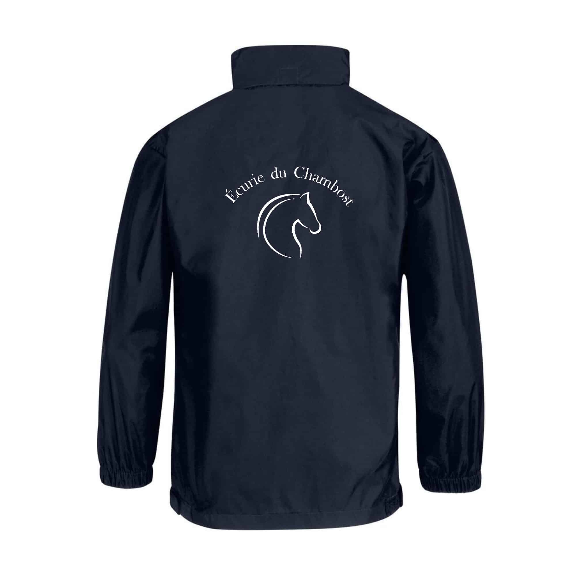 COUPE-VENT (enfant) - Écurie du Chambost - Navy - BC631 – Image 2