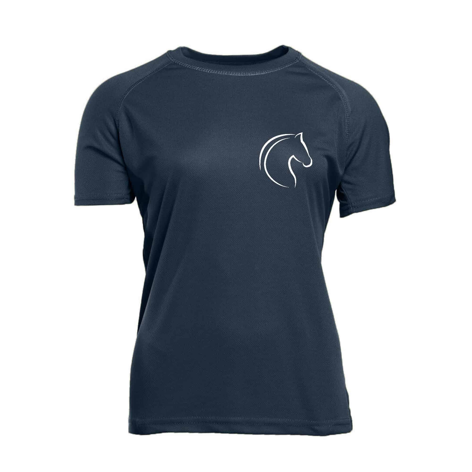 T-Shirt respirant (femme) - Écurie du Chambost - Navy - PK141