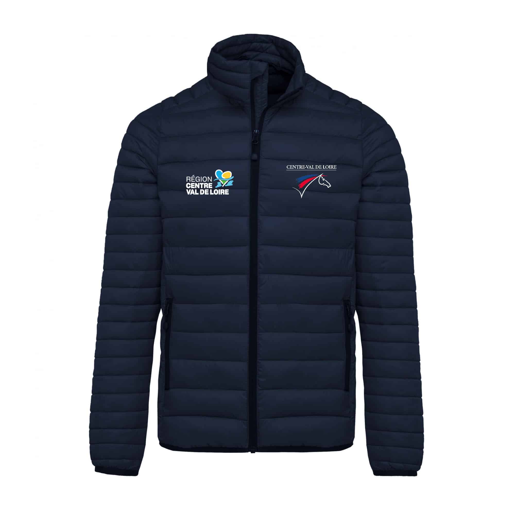 DOUDOUNE AVEC MANCHES (homme) - Comité Régionale du Centre Val de Loire - Navy - K6120