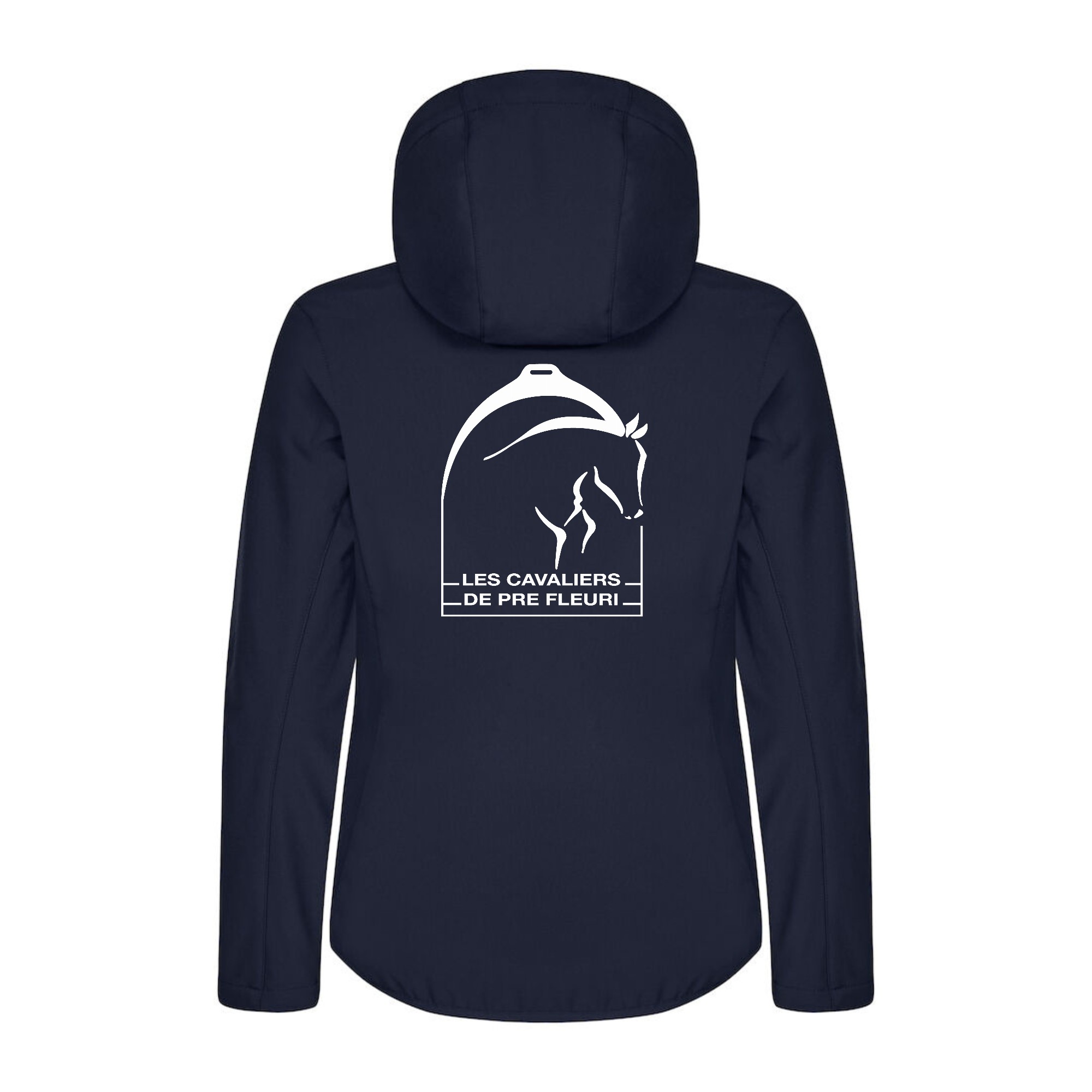 SOFTSHELL "Classic" (femme) - Les cavaliers de pré fleuri - Navy - 0200917 – Image 3