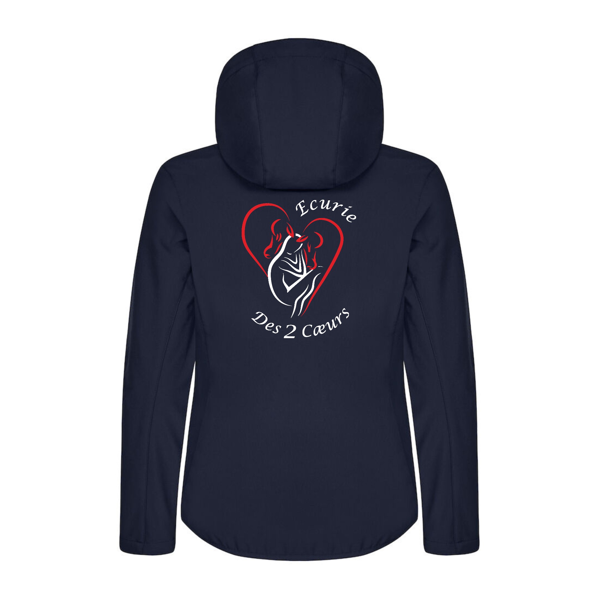 SOFTSHELL "Classic" (femme) - Cavaliers des 2 coeurs - Navy - 0200917 – Image 3