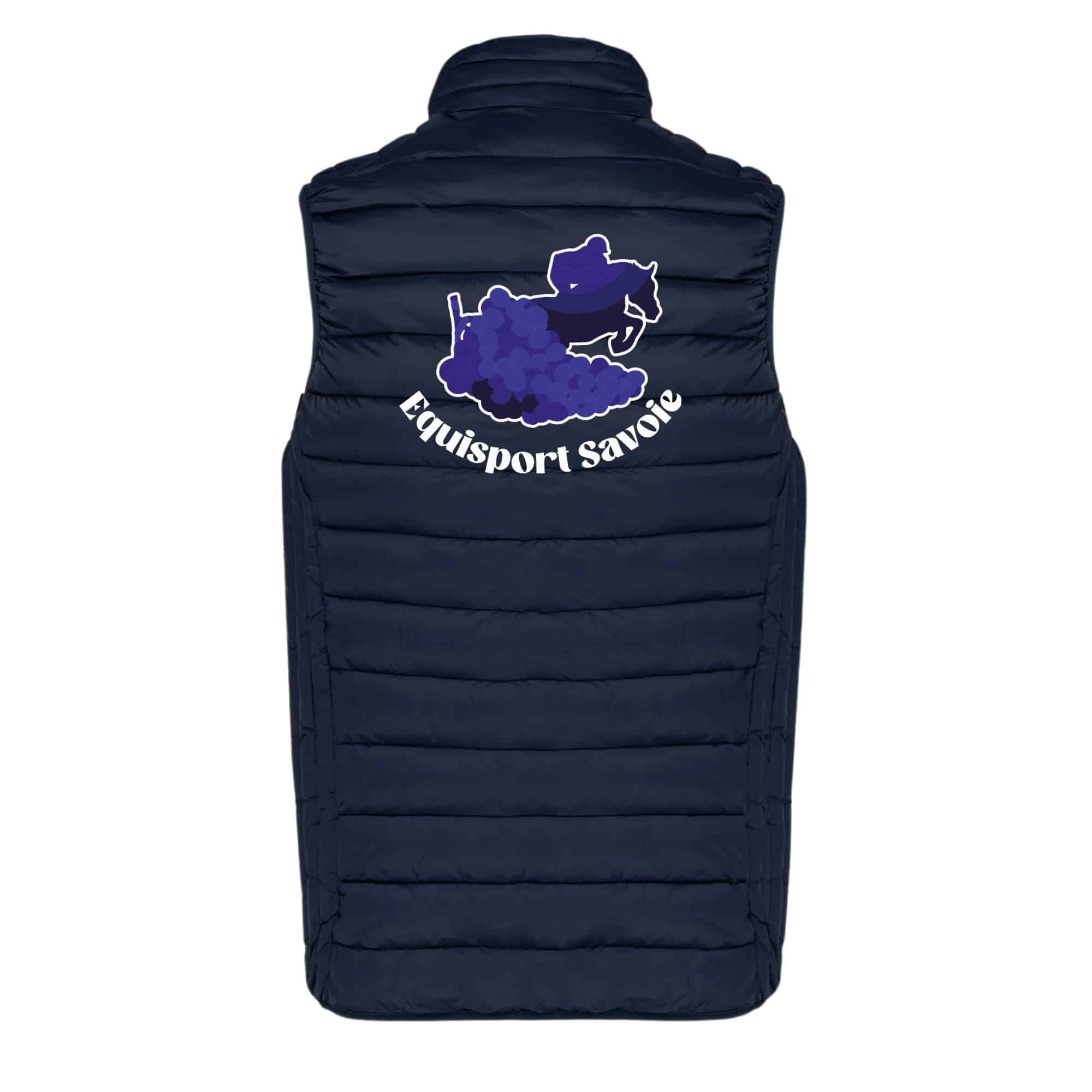 DOUDOUNE SANS MANCHES (homme) - EQUISPORT SAVOIE - Navy - K6113 – Image 3