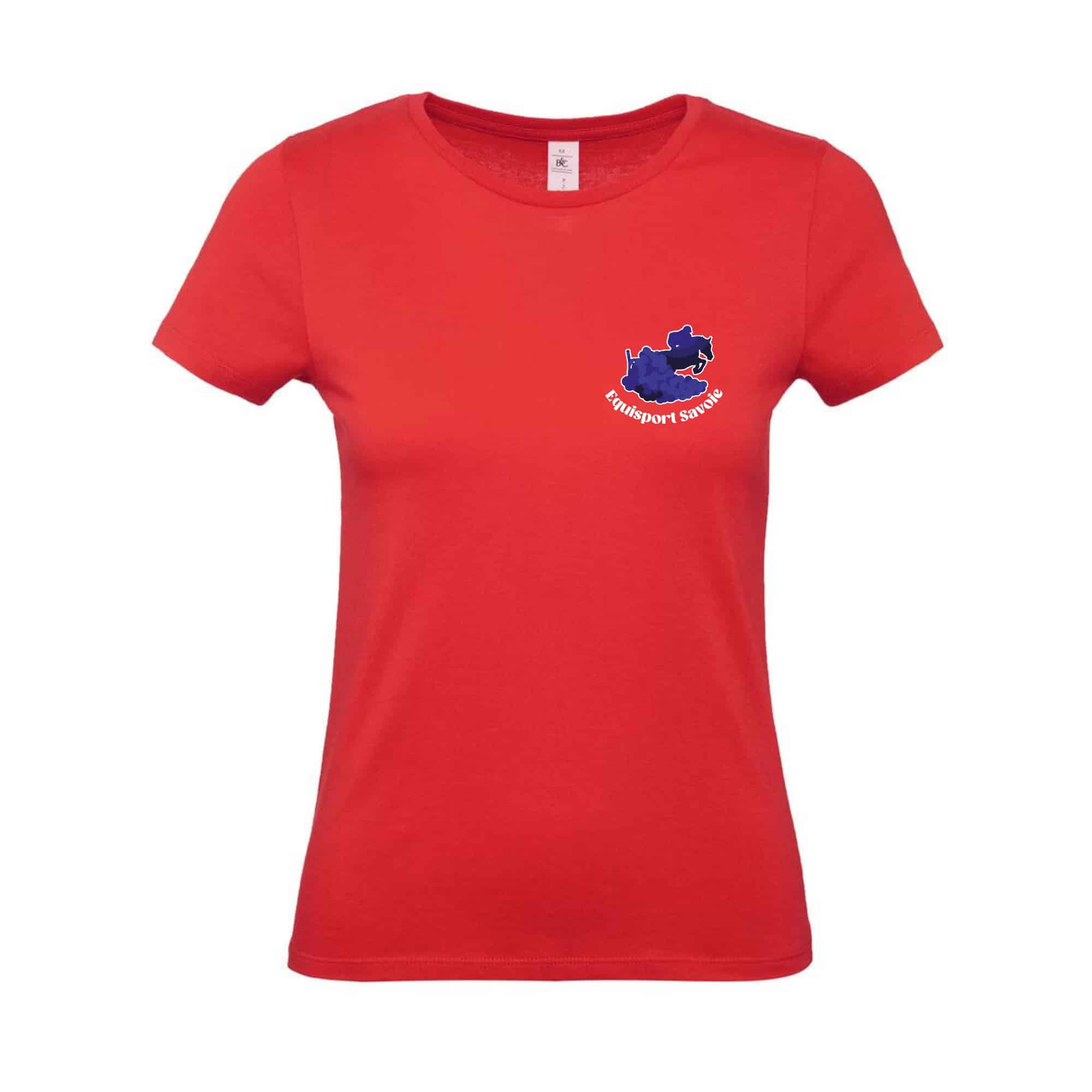 T-SHIRT (femme) - EQUISPORT SAVOIE - BC04T