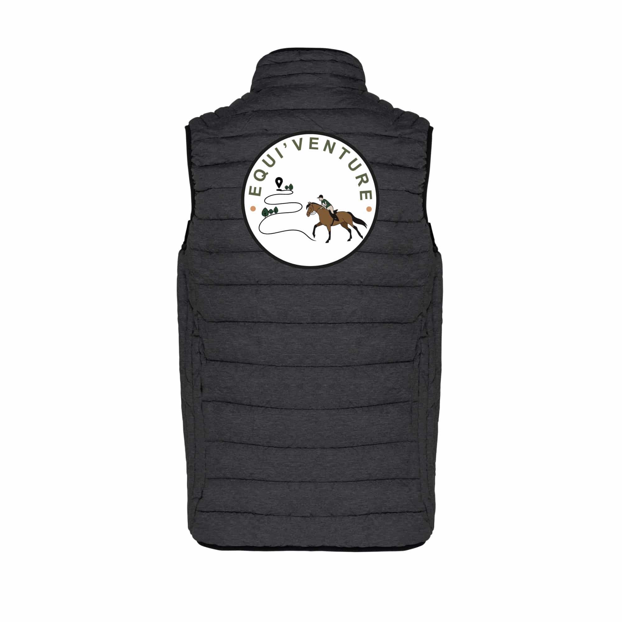 DOUDOUNE SANS MANCHES (femme) - Equi'Venture - Gris Anthracite - K6114 – Image 3