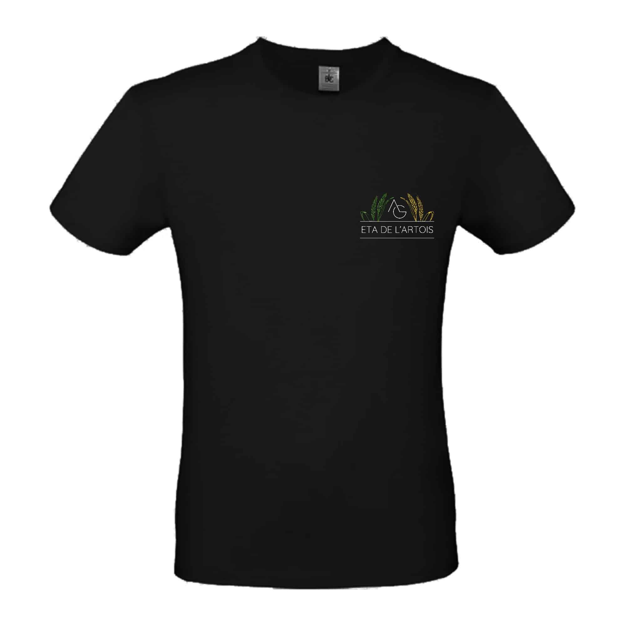 T-SHIRT (homme) - ETA DE L'ARTOIS - Noir - BC03T