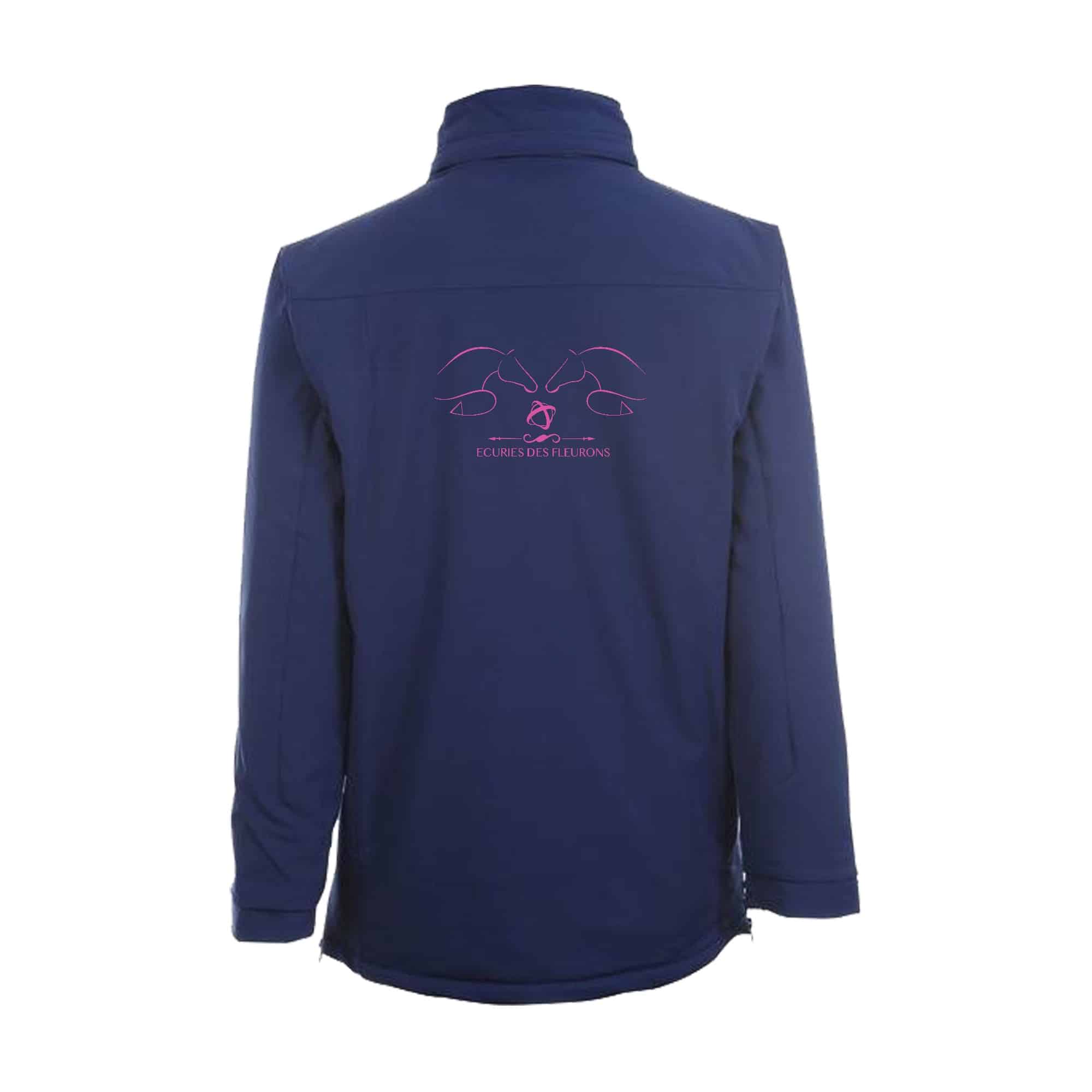 PARKA (unisexe) - ecuries des fleurons - Navy - PK543 – Image 4