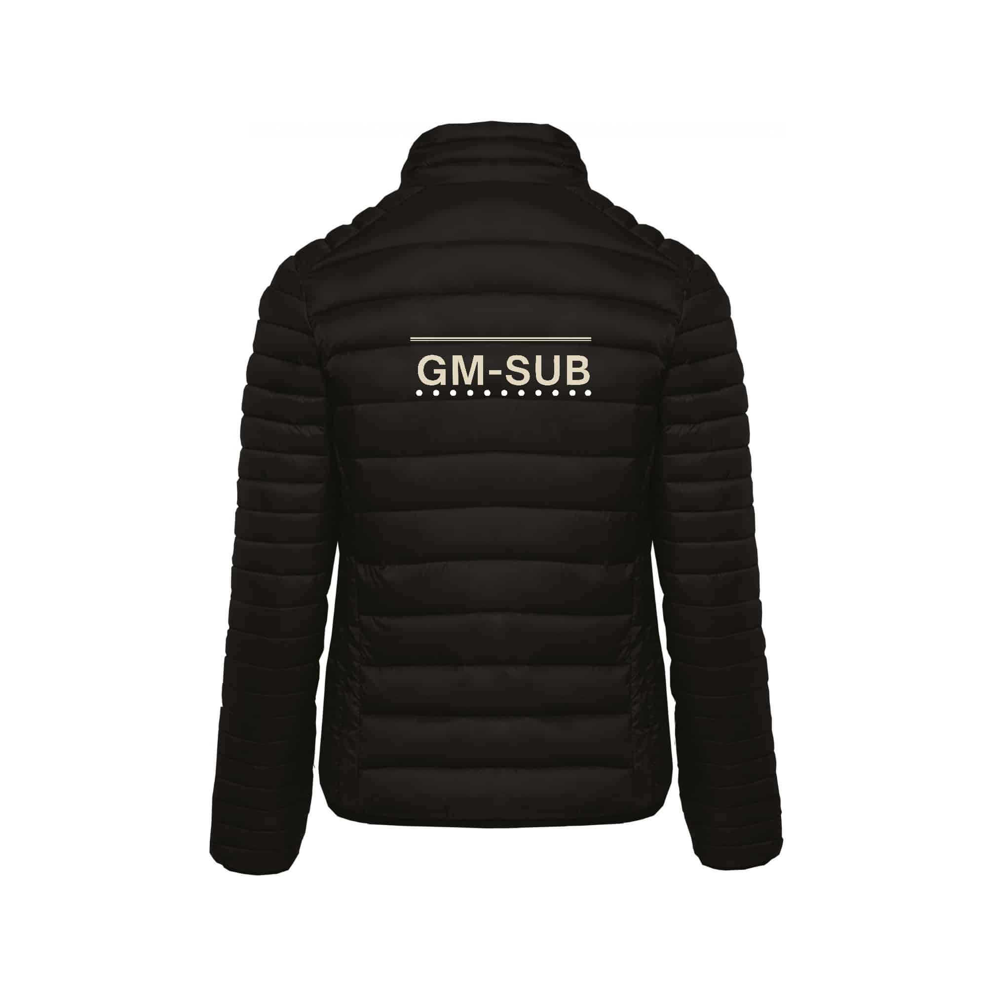 DOUDOUNE AVEC MANCHES (femme) - GM SUB - Noir - K6121 – Image 3