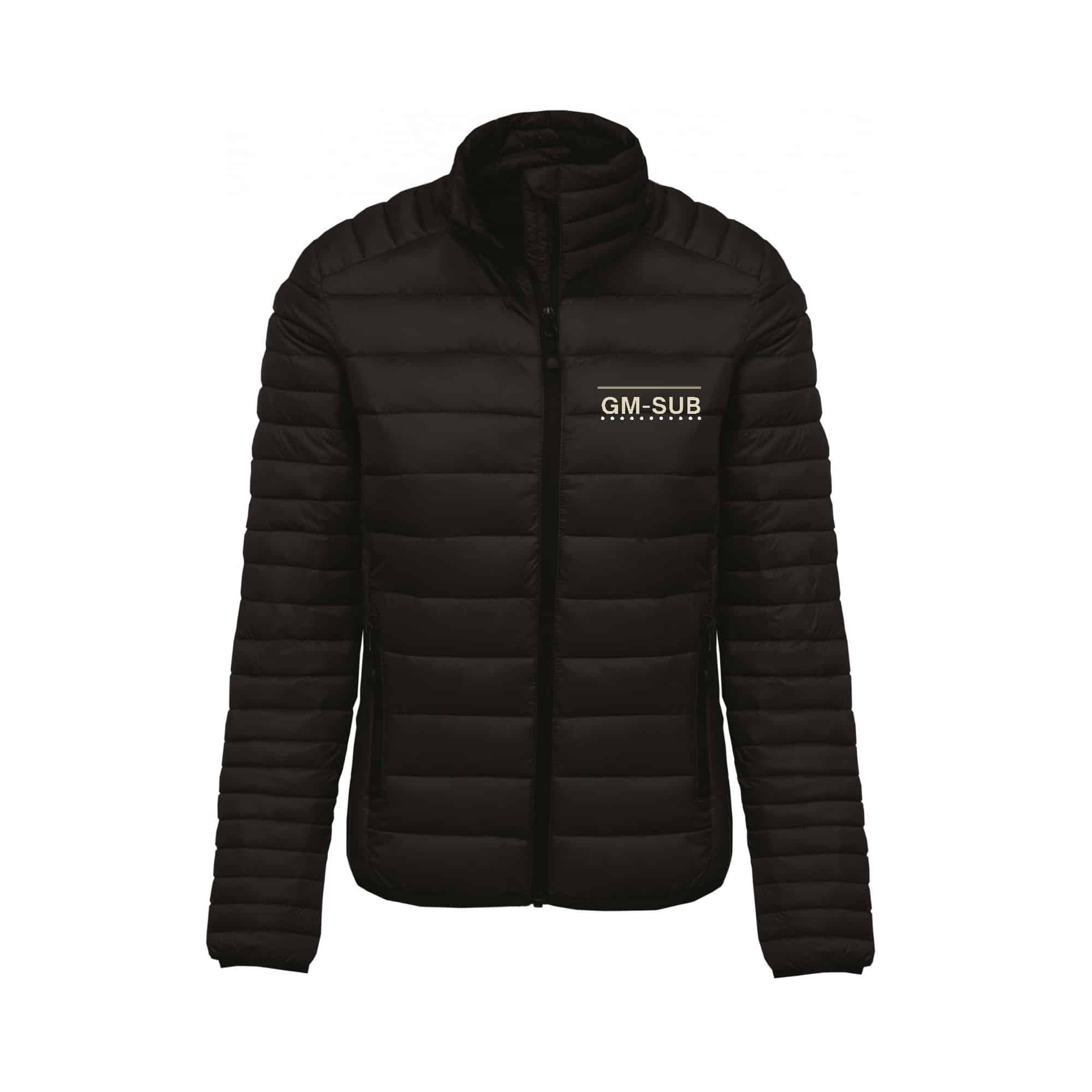 DOUDOUNE AVEC MANCHES (femme) - GM SUB - Noir - K6121