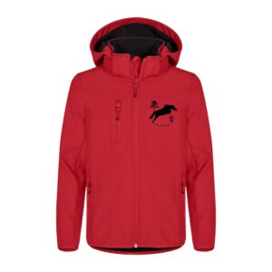 SOFTSHELL "Classic" (enfant) - ASSOCIATION NATIONALE DU PONEY LANDAIS – Rouge - 0200909