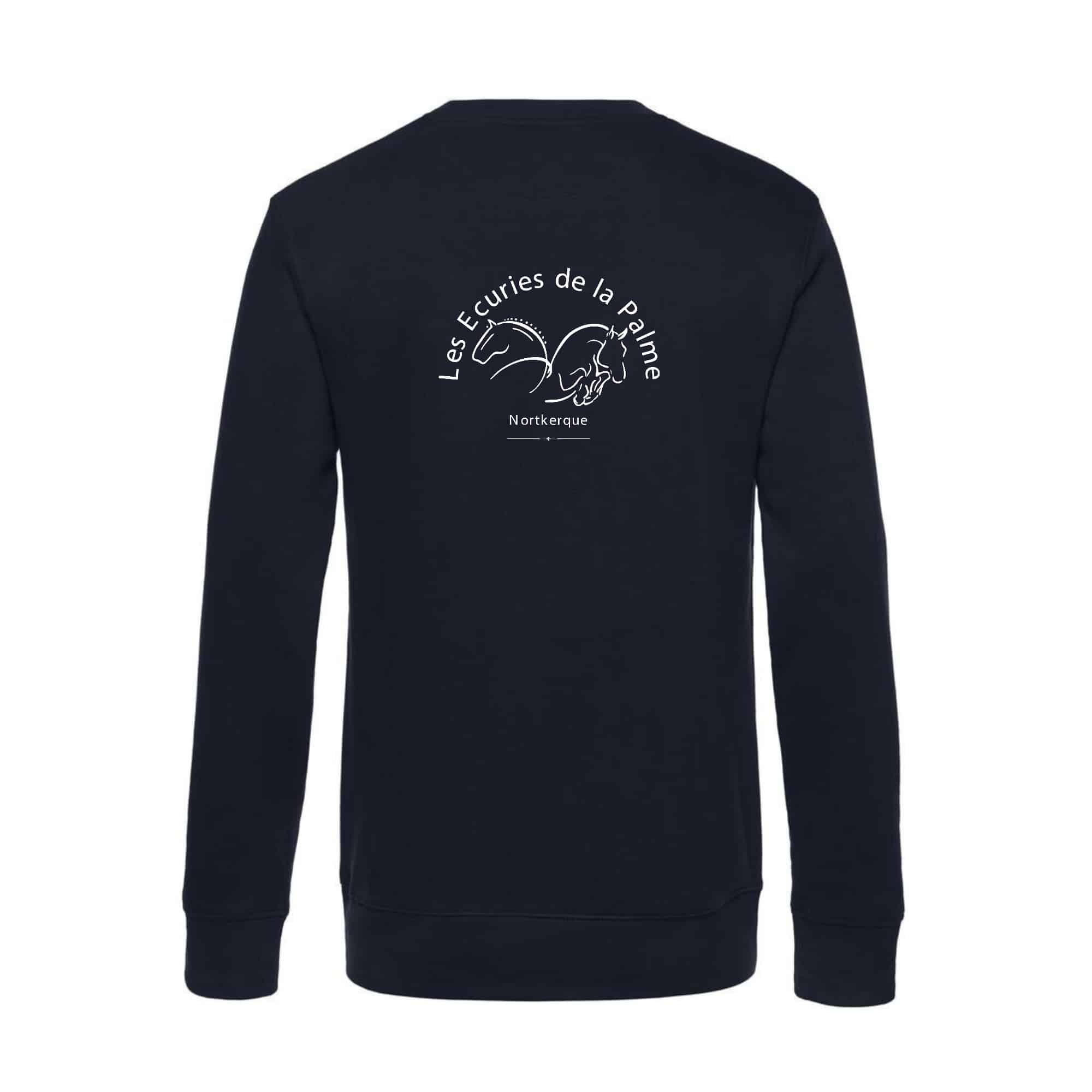 SWEAT COL ROND (homme) - Les écuries de la palme - BCU01K – Image 5