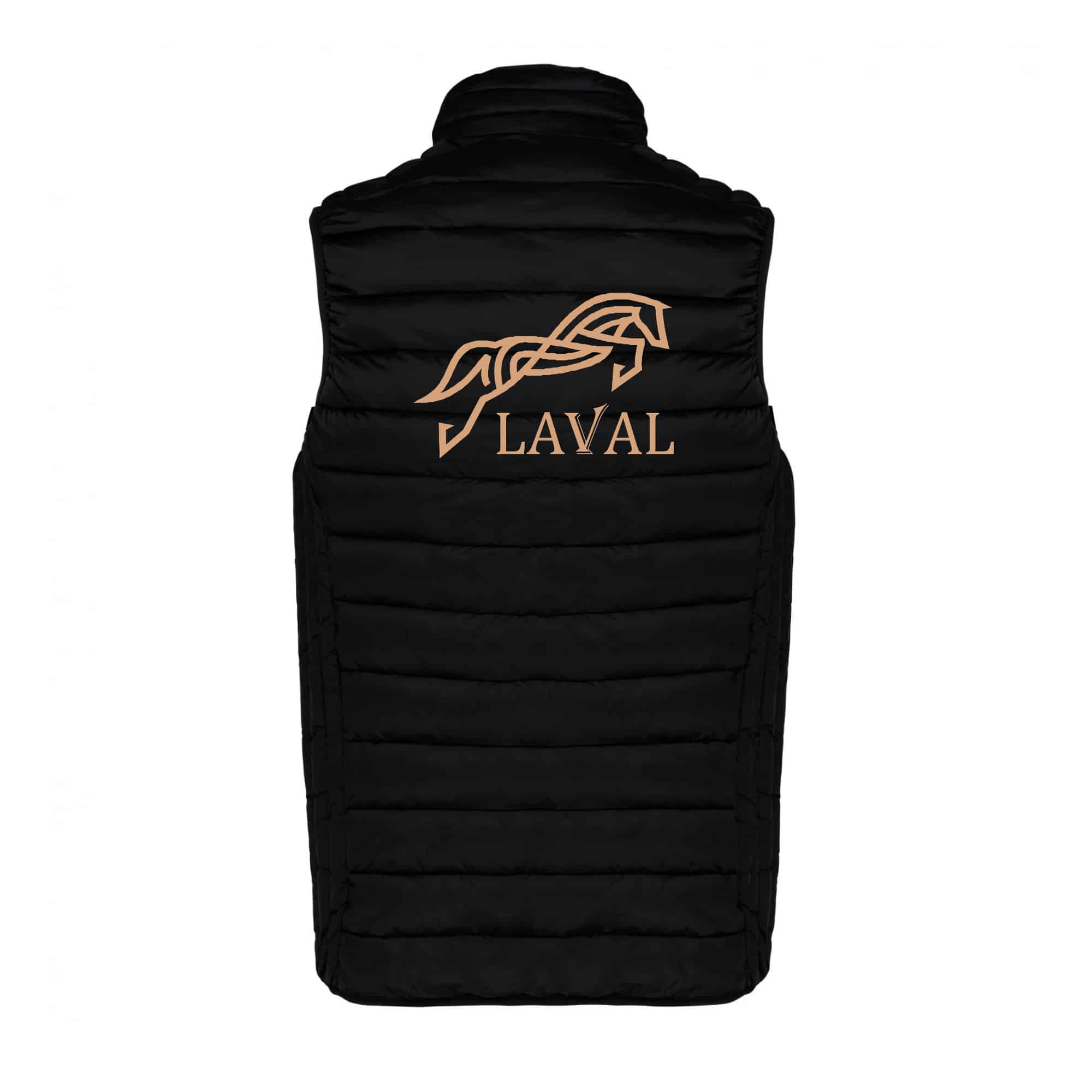 DOUDOUNE SANS MANCHES (femme) - LAVAL EQUITATION - Noir - K6114 – Image 3