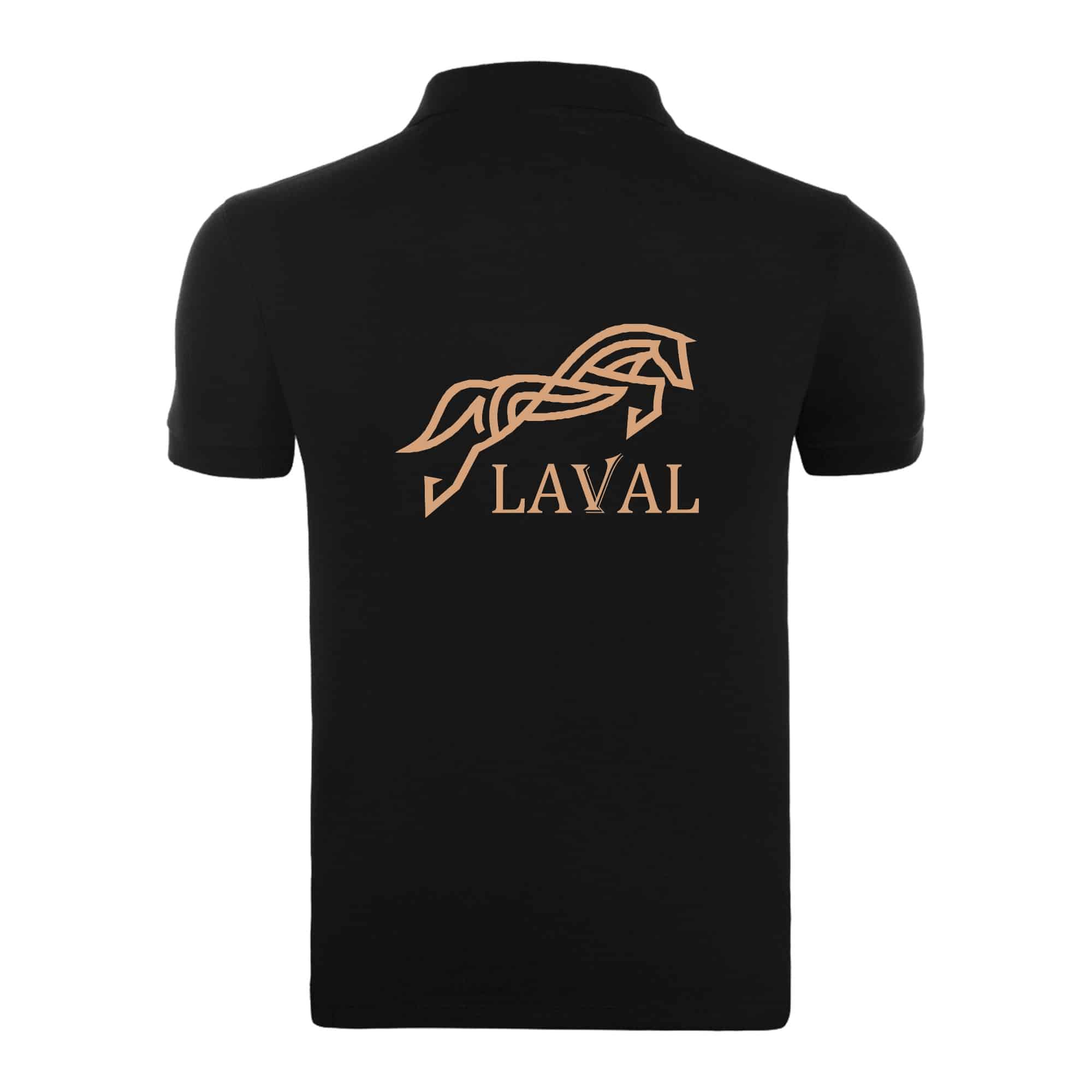POLO (enfant) - LAVAL EQUITATION - Noir - BCK424 – Image 3