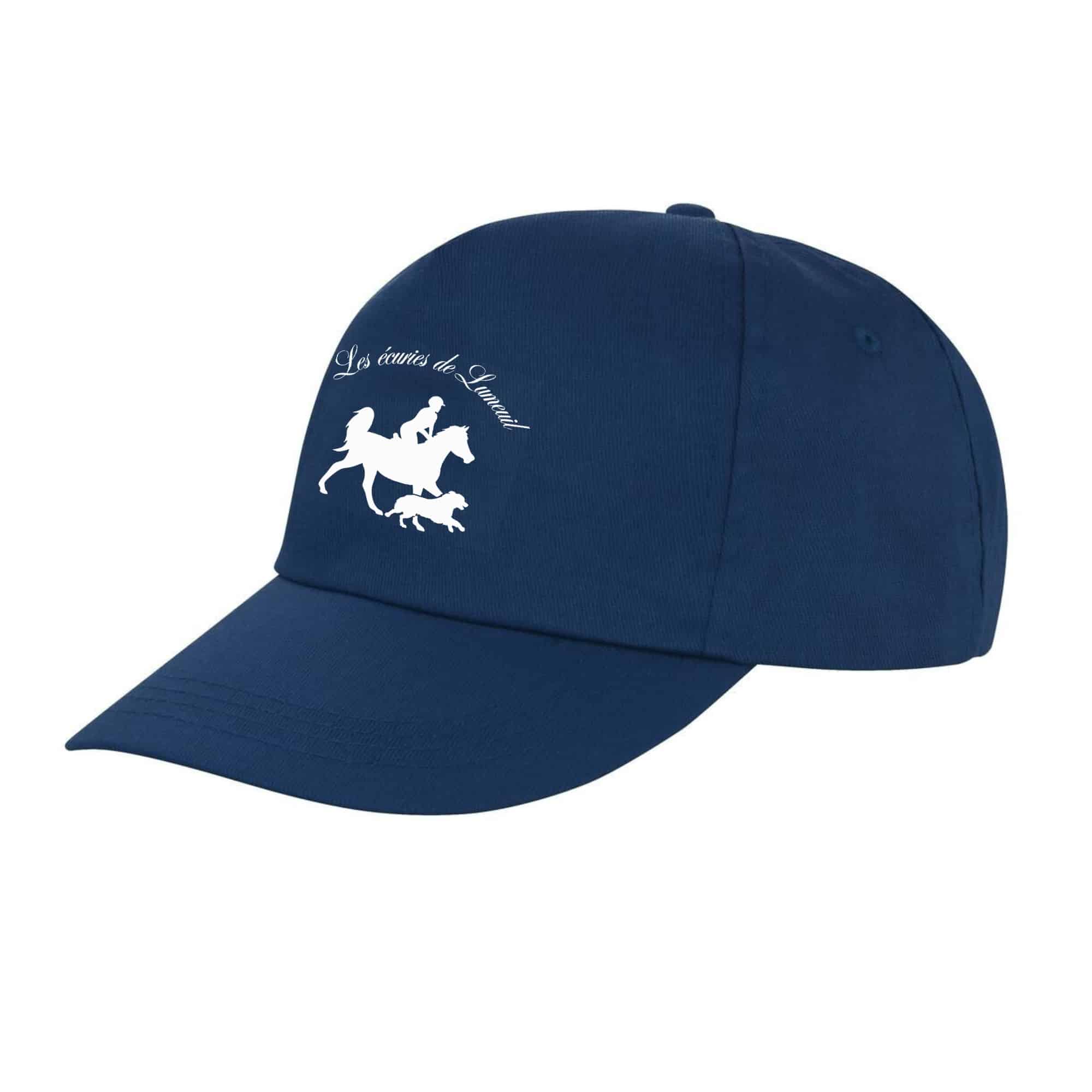 Casquette (économique) - écuries de Lumeuil - Navy - RC080