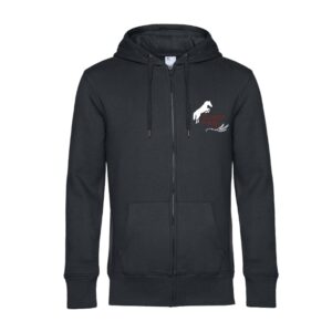 SWEAT ZIPPÉ (Homme) - Écurie du MG - Gris Anthracite - BCU03K