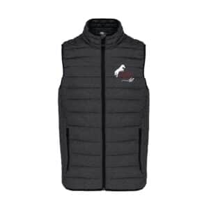 DOUDOUNE SANS MANCHES (femme) - Écurie du MG - Gris Anthracite - K6114