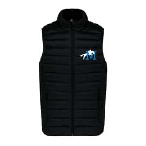 DOUDOUNE SANS MANCHES (enfant) - Ecurie du millenium - Noir - K6115