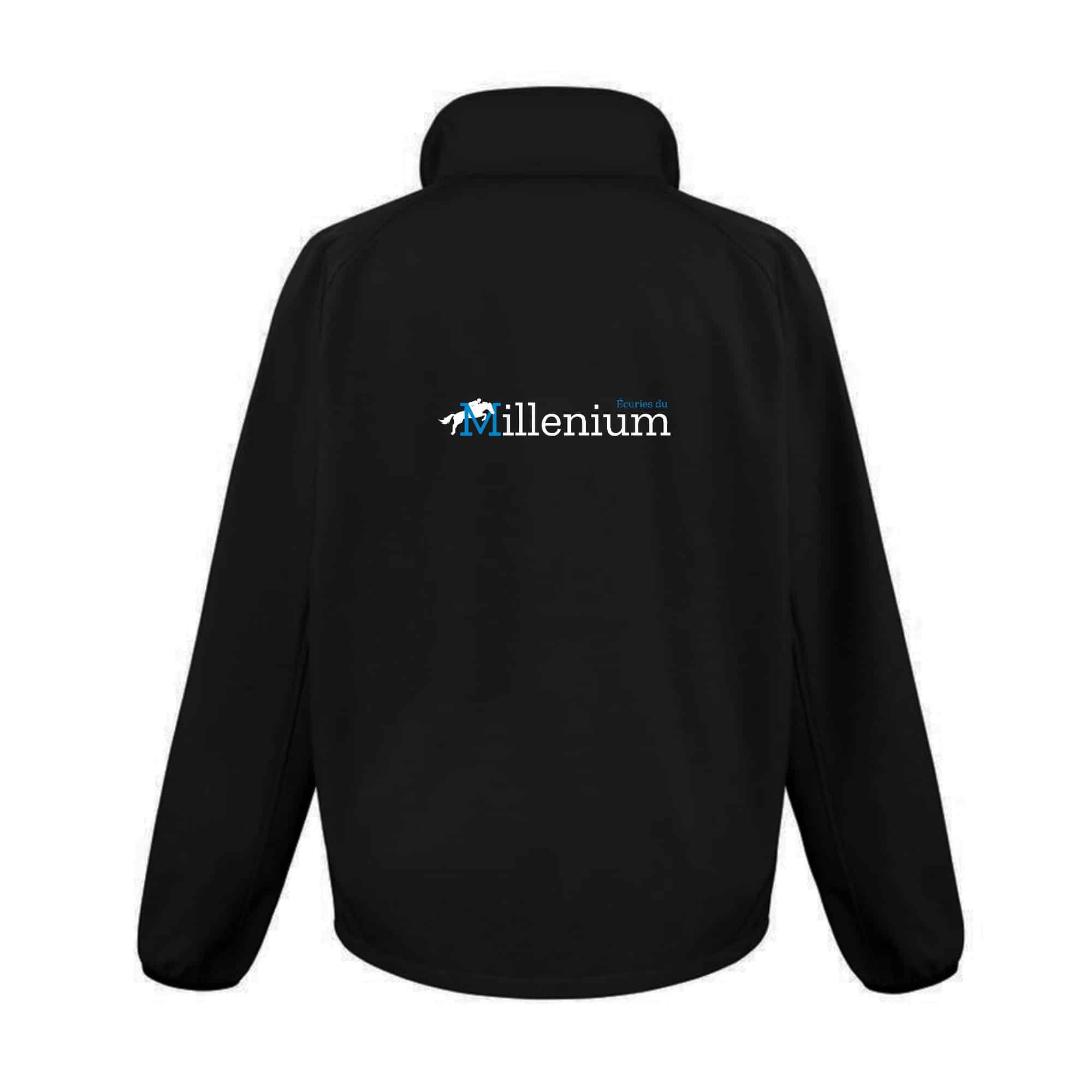 SOFTSHELL ECO (homme) – Ecurie du millenium - Noir - RS231 – Image 3