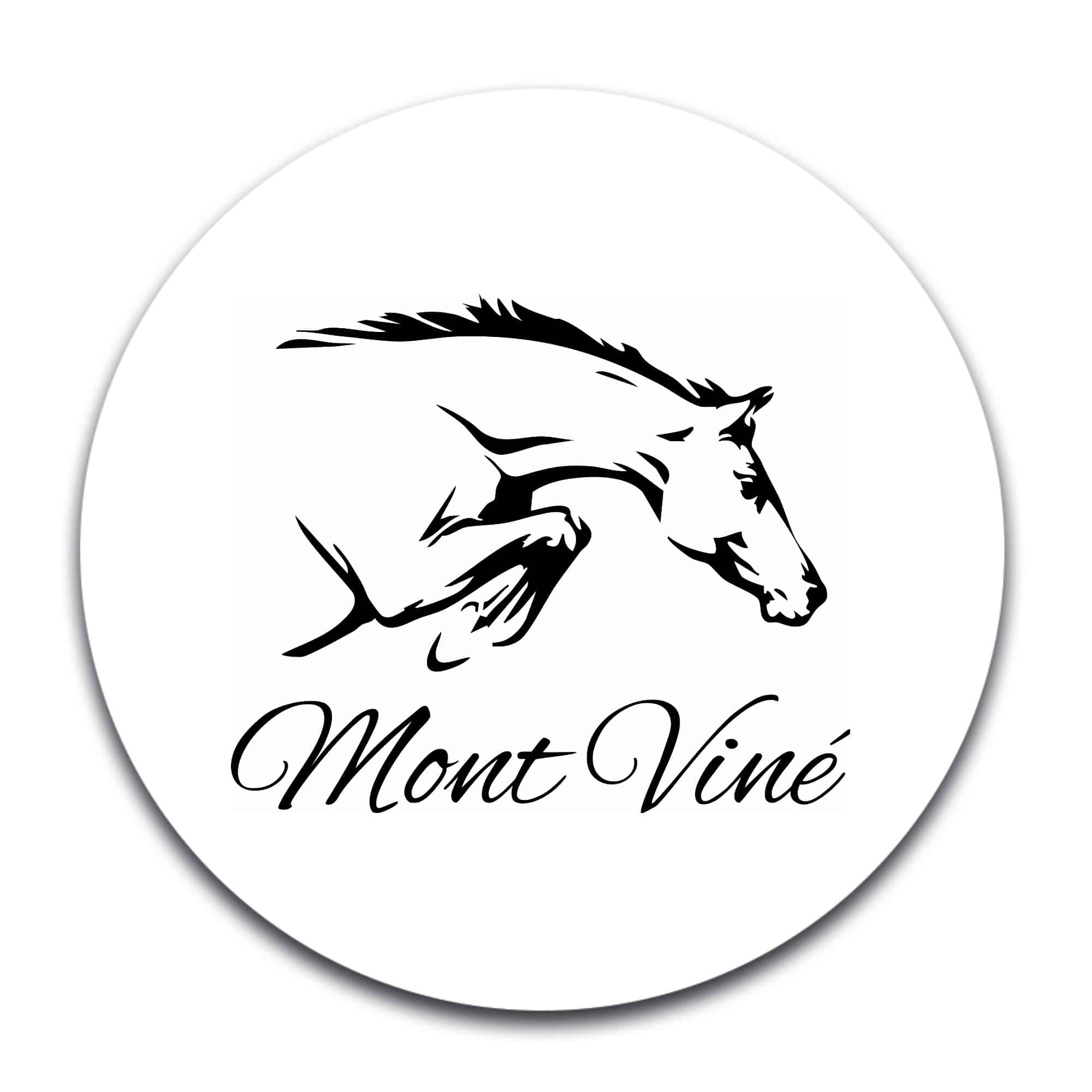 STICKER ROND - Ecuries du Mont Viné - STI001